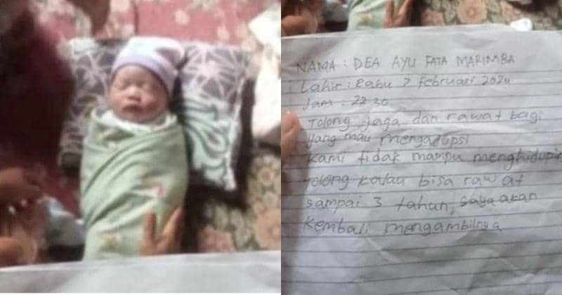 Geger Penemuan Bayi di Sukadana dengan Sepucuk Surat